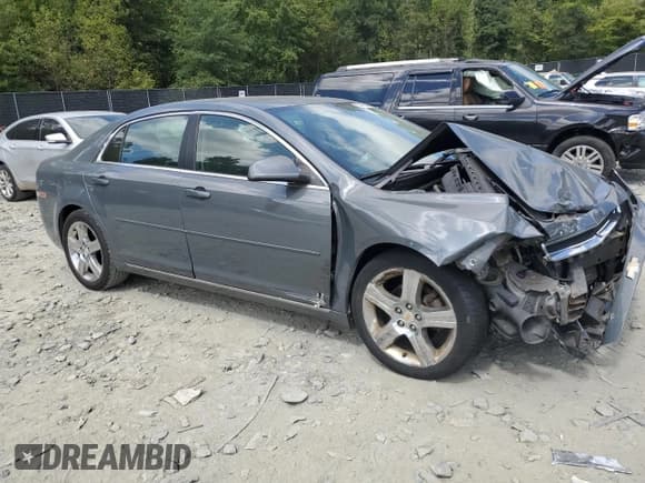 ✅ 2009 Chevrolet Malibu 1LT • VIN: 1G1ZH57B694257991 • Lot: 70479344. Listed on Copart with Not provided. Free auction sales archive from the USA and detailed vehicle history report at DreamBid. Image 4.