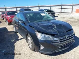 2019 Hyundai Elantra SE with VIN 5NPD74LF9KH470876, listed as a IAAI auction lot 41689079 with 88,650 mi miles and . Bid and sale history available at DreamBid. Image 1.
