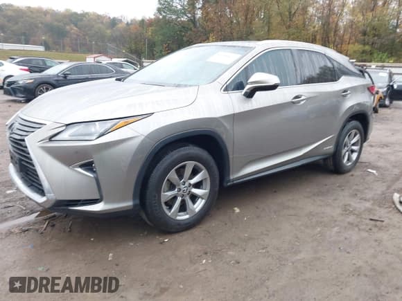 ✅ 2019 Lexus RX 450h • VIN: 2T2BGMCAXKC035360 • Lot: 43593457. Wystawiony na IAAI z przebiegiem 179 390 mil. Bezpłatny archiwum sprzedaży aukcyjnych z USA i szczegółowy raport historii pojazdu na DreamBid. Zdjęcie 2.