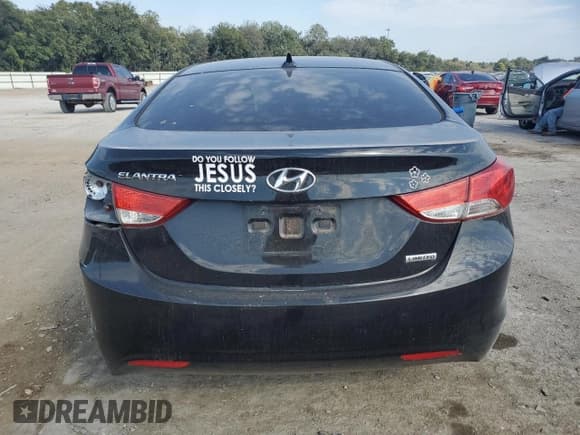 ✅ 2013 Hyundai Elantra Limited • VIN: 5NPDH4AE6DH173669 • Lot: 82472345. Listed on Copart with 122,890 mi. Free auction sales archive from the USA and detailed vehicle history report at DreamBid. Image 6.