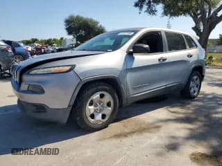 ✅ 2015 Jeep Cherokee Sport • VIN: 1C4PJLAB8FW617150 • Lot: 87127185. Listed on Copart with 151,164 mi. Free auction sales archive from the USA and detailed vehicle history report at DreamBid. Image 1.