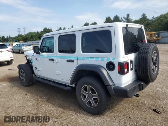 ✅ 2022 Jeep Wrangler Unlimited Sport Altitude • VIN: 1C4HJXDN0NW132386 • Лот: 61382185. Опубликован ранее на Copart с пробегом 65 673 миль. Бесплатный доступ к архиву аукционных продаж из США и подробный отчёт об истории автомобиля на DreamBid. Изображение 2.