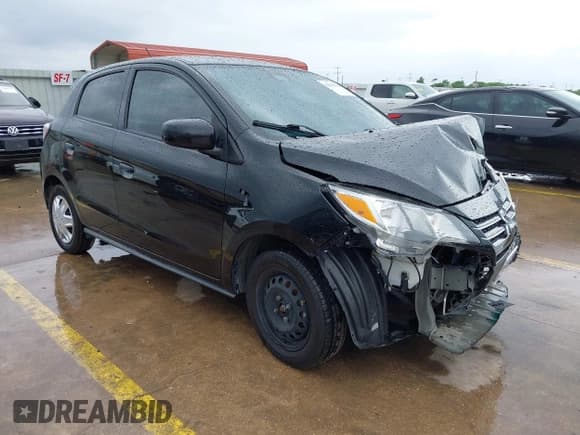 ✅ 2021 Mitsubishi Mirage ES • VIN: ML32AUHJ0MH012783 • Lot: 42091928. Wystawiony na IAAI z przebiegiem 58 325 mil. Bezpłatny archiwum sprzedaży aukcyjnych z USA i szczegółowy raport historii pojazdu na DreamBid. Zdjęcie 1.