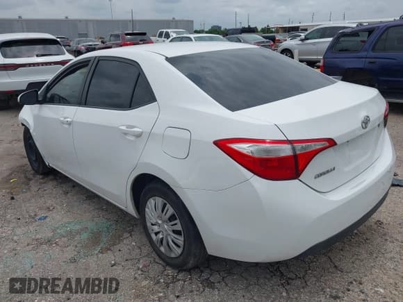✅ 2015 Toyota Corolla L • VIN: 5YFBURHE8FP313149 • Lot: 42752507. Listed on IAAI with 162,116 mi. Free auction sales archive from the USA and detailed vehicle history report at DreamBid. Image 3.