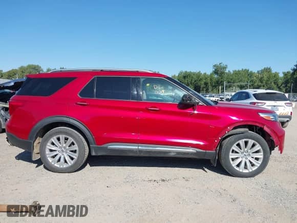 2021 Ford Explorer Limited with VIN 1FMSK8FH1MGB08859, listed as a IAAI auction lot 42993120 with 41,297 mi miles and . Bid and sale history available at DreamBid. Image 14.