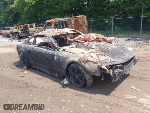 ✅ 1999 Ford Mustang GT • VIN: 1FAFP42X0XF107621 • Lot: 42868649. Listed on IAAI with 53,000 mi. Free auction sales archive from the USA and detailed vehicle history report at DreamBid. Image 1.