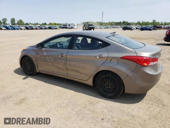 2013 Hyundai Elantra Limited with VIN 5NPDH4AE1DH152342, listed as a Copart auction lot 58754365 with 280,987 mi miles and Clean title. Bid and sale history available at DreamBid. Image 2.