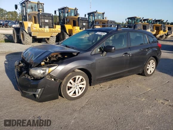 ✅ 2016 Subaru Impreza Premium • VIN: JF1GPAB61G8281096 • Lot: 82176225. Listed on Copart with 119,610 mi. Free auction sales archive from the USA and detailed vehicle history report at DreamBid. Image 1.