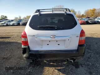 2008 Hyundai Tucson SE z VIN KM8JN12D78U860859, wystawiony jako Copart lot #78891214 z przebiegiem 183 324 mil mil oraz Szkoda całkowita • Salvage title. Historia ofert i sprzedaży dostępna na DreamBid. Obrazek 6.
