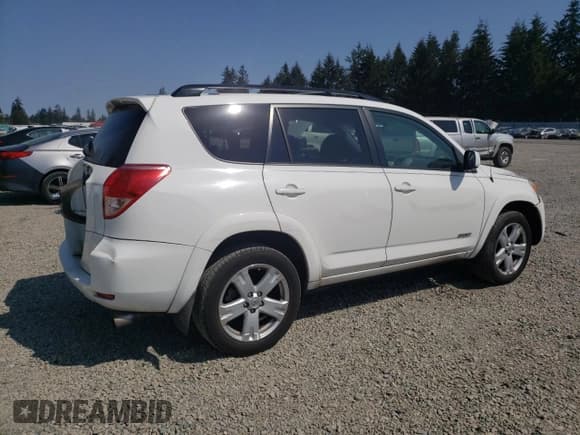 ✅ 2008 Toyota RAV4 Sport • VIN: JTMZD32V286062403 • Lot: 54089405. Listed on Copart with 189,596 mi. Free auction sales archive from the USA and detailed vehicle history report at DreamBid. Image 3.
