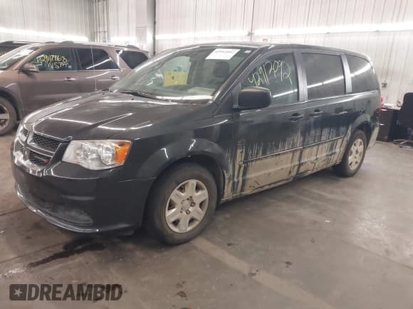 ✅ 2012 Dodge Grand Caravan SE • VIN: 2C4RDGBG3CR296754 • Lot: 42912092. Listed on IAAI with 145,000 mi. Free auction sales archive from the USA and detailed vehicle history report at DreamBid. Image 2.