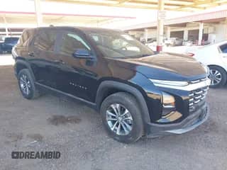 2025 Chevrolet Equinox FWD LT z VIN 3GNAXHEG5SL198527, wystawiony jako IAAI lot #43305115 z przebiegiem 2 357 mil mil oraz . Historia ofert i sprzedaży dostępna na DreamBid. Obrazek 1.