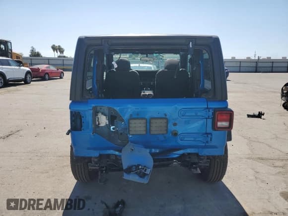 ✅ 2025 Jeep Wrangler Sport • VIN: 1C4PJXAG5SW529430 • Lot: 63073175. Listed on Copart with 3,983 mi. Free auction sales archive from the USA and detailed vehicle history report at DreamBid. Image 6.