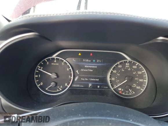 ✅ 2017 Nissan Maxima SL • VIN: 1N4AA6AP1HC455679 • Lot: 89357225. Listed on Copart with 146,688 mi. Free auction sales archive from the USA and detailed vehicle history report at DreamBid. Image 9.