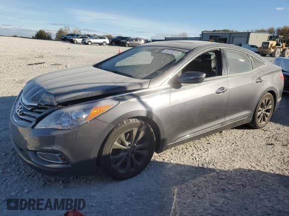 ✅ 2012 Hyundai Azera • VIN: KMHFG4JG5CA125904 • Лот: 90337755. Опубликован ранее на Copart с пробегом 103 409 миль. Бесплатный доступ к архиву аукционных продаж из США и подробный отчёт об истории автомобиля на DreamBid. Изображение 1.