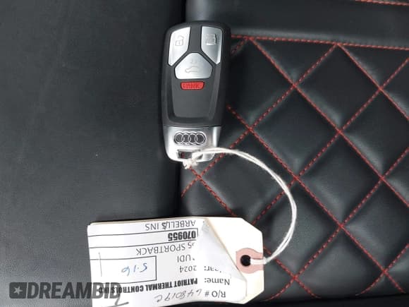 ✅ 2024 Audi S5 Sportback Premium Plus • VIN: WAUC4CF5XRA070955 • Лот: 42384934. Опубликован ранее на IAAI с пробегом 35 178 миль. Бесплатный доступ к архиву аукционных продаж из США и подробный отчёт об истории автомобиля на DreamBid. Изображение 11.