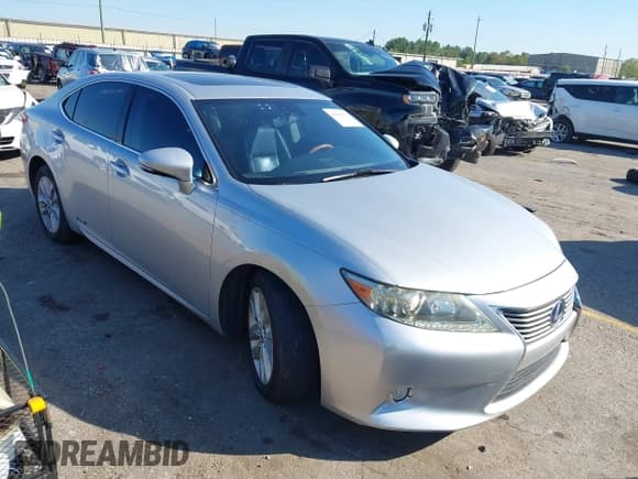 ✅ 2014 Lexus ES 300h • VIN: JTHBW1GG0E2039617 • Lot: 43604173. Wystawiony na IAAI z przebiegiem 173 759 mil. Bezpłatny archiwum sprzedaży aukcyjnych z USA i szczegółowy raport historii pojazdu na DreamBid. Zdjęcie 1.