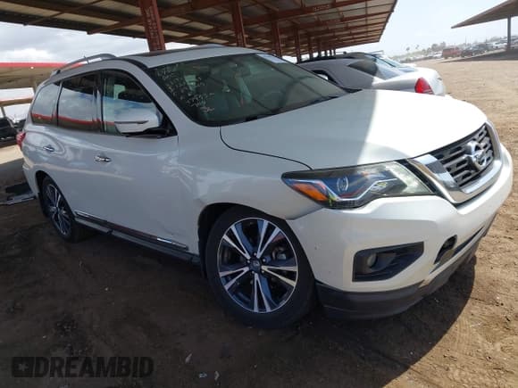 ✅ 2018 Nissan Pathfinder SL • VIN: 5N1DR2MM4JC617154 • Lot: 41949176. Listed on IAAI with 47,955 mi. Free auction sales archive from the USA and detailed vehicle history report at DreamBid. Image 6.
