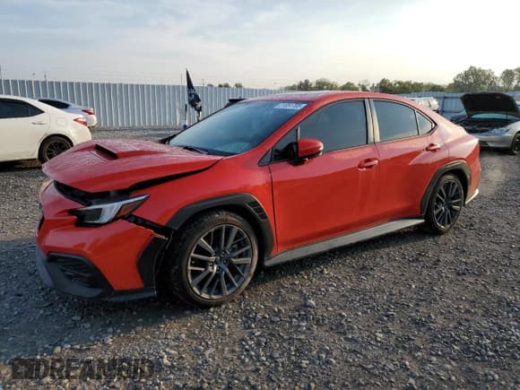 ✅ 2022 Subaru WRX GT • VIN: JF1VBAU65N8025818 • Лот: 81051705. Опубликован ранее на Copart с пробегом 20 061 миль. Бесплатный доступ к архиву аукционных продаж из США и подробный отчёт об истории автомобиля на DreamBid. Изображение 1.