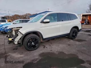 ✅ 2018 Honda Pilot EX-L • VIN: 5FNYF6H53JB043996 • Lot: 93934105. Listed on Copart with 105,953 mi. Free auction sales archive from the USA and detailed vehicle history report at DreamBid. Image 1.