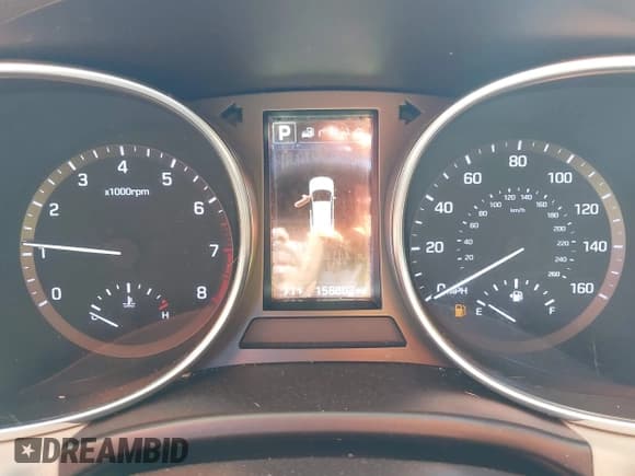 ✅ 2017 Hyundai Santa Fe 2.4L • VIN: 5XYZUDLB4HG448733 • Lot: 43522113. Listed on IAAI with 156,802 mi. Free auction sales archive from the USA and detailed vehicle history report at DreamBid. Image 7.