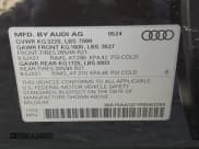 ✅ 2024 Audi Q8 e-tron Premium Plus • VIN: WA15AAGE7RB063294 • Lot: 42775766. Listed on IAAI with 4,428 mi. Free auction sales archive from the USA and detailed vehicle history report at DreamBid. Image 9.