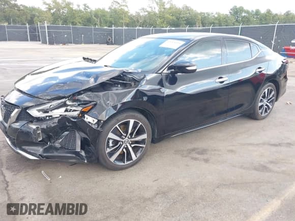 ✅ 2021 Nissan Maxima SV • VIN: 1N4AA6CV4MC511989 • Lot: 43215195. Listed on IAAI with 85,232 mi. Free auction sales archive from the USA and detailed vehicle history report at DreamBid. Image 17.