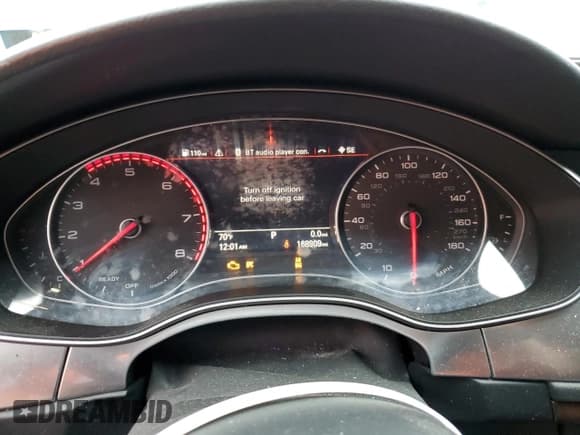 ✅ 2016 Audi A7 Premium Plus • VIN: WAUWGAFC9GN080969 • Лот: 60725745. Опубликован ранее на Copart с пробегом 168 909 миль. Бесплатный доступ к архиву аукционных продаж из США и подробный отчёт об истории автомобиля на DreamBid. Изображение 9.