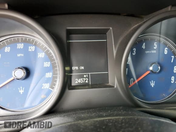 ✅ 2019 Maserati GranTurismo Sport • VIN: ZAM45VMA1K0314368 • Lot: 39130594. Listed on Copart with 24,572 mi. Free auction sales archive from the USA and detailed vehicle history report at DreamBid. Image 9.