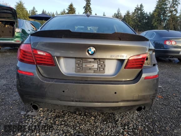 ✅ 2016 BMW 5 Series 535i • VIN: WBA5B1C58GG134802 • Lot: 91052665. Listed on Copart with 85,510 mi. Free auction sales archive from the USA and detailed vehicle history report at DreamBid. Image 6.