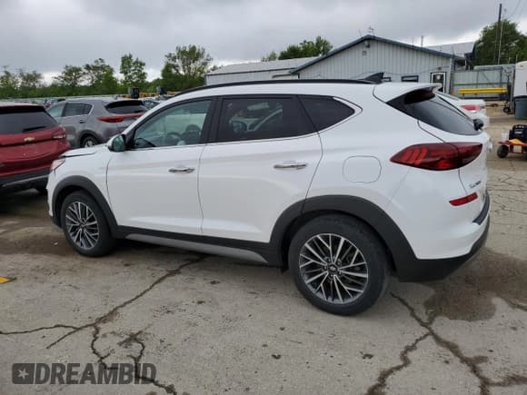 ✅ 2021 Hyundai Tucson Limited • VIN: KM8J3CAL6MU316664 • Lot: 57363635. Listed on Copart with 41,296 mi. Free auction sales archive from the USA and detailed vehicle history report at DreamBid. Image 2.