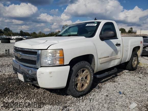 2008 Chevrolet Silverado 1500 Work Truck with VIN 1GCEC14C68Z216580, listed as a Copart auction lot 85563635 with 157,609 mi miles and Salvage title. Bid and sale history available at DreamBid. Image 1.