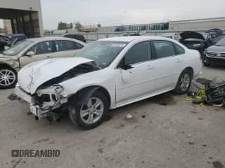 2016 Chevrolet Impala LS с VIN 2G1WA5E32G1155261, выставлен на аукционе Copart как лот 54528275 с пробегом 89 688 миль миль и Списание • Salvage title. История ставок и продаж доступна на DreamBid. Изображение 1.