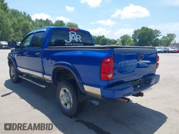 ✅ 2007 Dodge 2500 SLT • VIN: 3D7KS28D67G818527 • Lot: 42851576. Listed on IAAI with 125,874 mi. Free auction sales archive from the USA and detailed vehicle history report at DreamBid. Image 3.