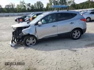 2012 Hyundai Tucson GLS z VIN KM8JU3AC1CU444399, wystawiony jako Copart lot #70142214 z przebiegiem 116 038 mil mil oraz Szkoda całkowita • Salvage title. Historia ofert i sprzedaży dostępna na DreamBid. Obrazek 1.