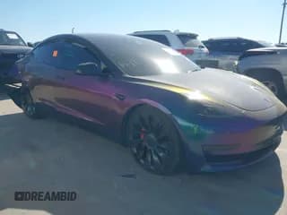 ✅ 2021 Tesla Model 3 Performance • VIN: 5YJ3E1EC1MF089141 • Lot: 43455313. Listed on IAAI with Not provided. Free auction sales archive from the USA and detailed vehicle history report at DreamBid. Image 1.