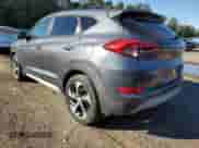 2018 Hyundai Tucson Limited z VIN KM8J33A21JU629298, wystawiony jako Copart lot #86533825 z przebiegiem 100 601 mil mil oraz Czysty tytuł • Clean title. Historia ofert i sprzedaży dostępna na DreamBid. Obrazek 2.