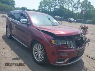 ✅ 2017 Jeep Grand Cherokee Summit • VIN: 1C4RJFJG0HC901429 • Lot: 42536424. Listed on IAAI with Not provided. Free auction sales archive from the USA and detailed vehicle history report at DreamBid. Image 1.