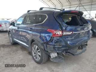 2020 Hyundai Santa Fe SEL with VIN 5NMS33ADXLH156084, listed as a IAAI auction lot 42928431 with 81,529 mi miles and . Bid and sale history available at DreamBid. Image 3.