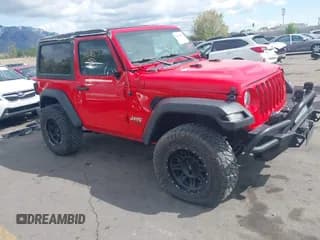 ✅ 2019 Jeep Wrangler Sport S • VIN: 1C4GJXAG4KW652569 • Lot: 42116457. Listed on IAAI with 46,007 mi. Free auction sales archive from the USA and detailed vehicle history report at DreamBid. Image 1.