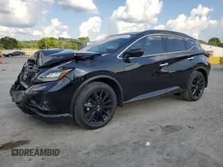 ✅ 2024 Nissan Murano SV • VIN: 5N1AZ2BJ9RC121936 • Lot: 66169955. Listed on Copart with 8,316 mi. Free auction sales archive from the USA and detailed vehicle history report at DreamBid. Image 1.