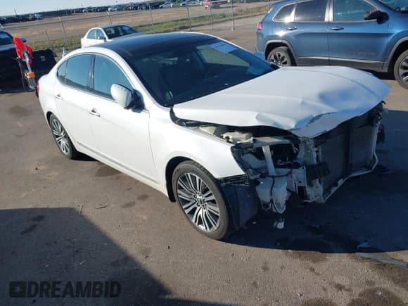 ✅ 2016 Kia Cadenza Premium • VIN: KNALN4D76G5209704 • Lot: 43544803. Wystawiony na IAAI z przebiegiem 171 293 mil. Bezpłatny archiwum sprzedaży aukcyjnych z USA i szczegółowy raport historii pojazdu na DreamBid. Zdjęcie 1.