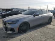 ✅ 2024 BMW i5 eDrive40 • VIN: WBY33FK02RCR53890 • Lot: 42830975. Listed on Copart with 7,514 mi. Free auction sales archive from the USA and detailed vehicle history report at DreamBid. Image 1.