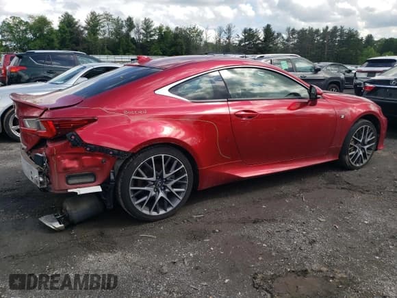 ✅ 2017 Lexus RC 350 • VIN: JTHSE5BC6H5008311 • Lot: 56206615. Listed on Copart with 69,289 mi. Free auction sales archive from the USA and detailed vehicle history report at DreamBid. Image 3.