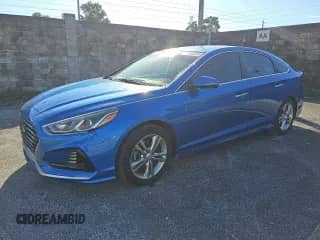 2018 Hyundai Sonata SEL with VIN 5NPE34AF0JH641645, listed as a Copart auction lot 84273345 with 92,250 mi miles and Clean title. Bid and sale history available at DreamBid. Image 1.