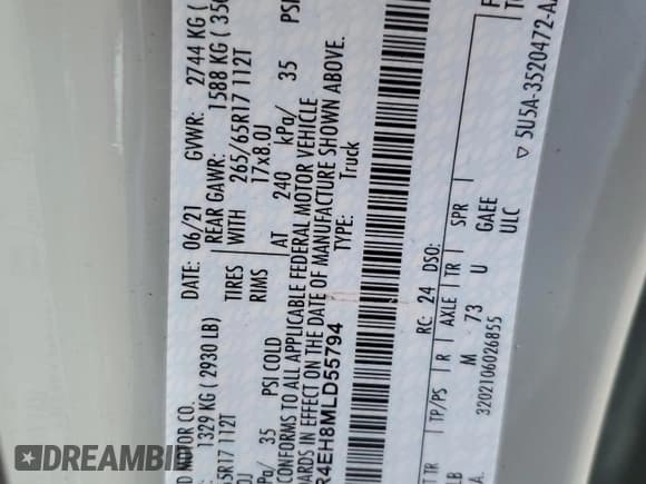 ✅ 2021 Ford Ranger XL • VIN: 1FTER4EH8MLD55794 • Лот: 90638315. Опубликован ранее на Copart с пробегом Не указан. Бесплатный доступ к архиву аукционных продаж из США и подробный отчёт об истории автомобиля на DreamBid. Изображение 13.