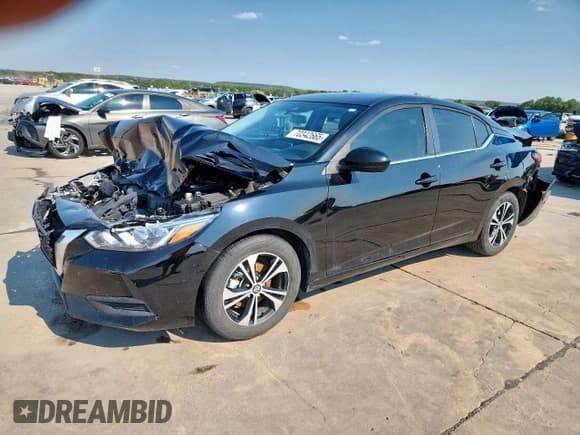 ✅ 2023 Nissan Sentra SV • VIN: 3N1AB8CV4PY230096 • Lot: 70342665. Listed on Copart with 58,364 mi. Free auction sales archive from the USA and detailed vehicle history report at DreamBid. Image 1.