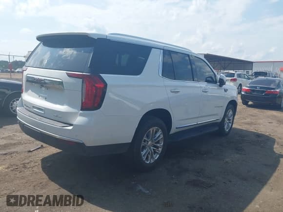 ✅ 2021 GMC Yukon SLT • VIN: 1GKS1BKDXMR284292 • Lot: 42293662. Listed on IAAI with 118,142 mi. Free auction sales archive from the USA and detailed vehicle history report at DreamBid. Image 4.