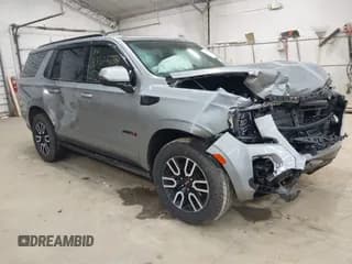 ✅ 2024 GMC Yukon AT4 • VIN: 1GKS2CKL3RR297595 • Lot: 43534057. Listed on IAAI with 10,976 mi. Free auction sales archive from the USA and detailed vehicle history report at DreamBid. Image 1.