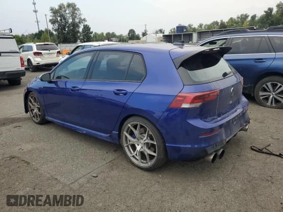✅ 2023 Volkswagen Golf R • VIN: WVWFB7CD4PW142841 • Lot: 71289355. Listed on Copart with 26,852 mi. Free auction sales archive from the USA and detailed vehicle history report at DreamBid. Image 2.